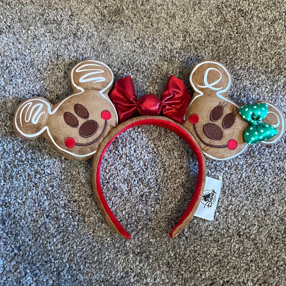 Gingerbread Mickey Ears